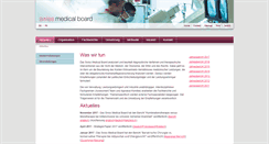 Desktop Screenshot of medical-board.ch